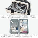 【正規品3年保証】 トラベリスト スーツケース フロントオープン TRAVELIST ファースト LL ストッパー 大容量 拡張 軽量 ワンタッチ トップオープン スマホスタンド TSAロック 100L 114L 10泊 11泊 12泊 76-25160