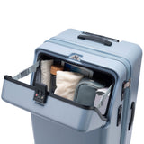 【正規品3年保証】 トラベリスト スーツケース フロントオープン TRAVELIST ファースト LL ストッパー 大容量 拡張 軽量 ワンタッチ トップオープン スマホスタンド TSAロック 100L 114L 10泊 11泊 12泊 76-25160