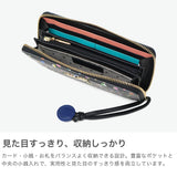 ツモリチサト 長財布 レディース tsumori chisato CARRY 財布 ブランド かわいい レザー 本革 羊革 ラウンドファスナー おしゃれ 大人 ドット柄 ネコ 猫 ねこ ストラップ付 日本製 てんてん RF長財布 57931