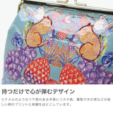 ツモリチサト 小銭入れ コインケース レディース ブランド がま口 かわいい tsumori chisato CARRY 財布 可愛い 大きめ ポーチ プリント 刺繍 エナメルレザー 羊革 本革 日本製 tcアニマル がま口小銭入れ 57935