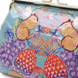 ツモリチサト 小銭入れ コインケース レディース ブランド がま口 かわいい tsumori chisato CARRY 財布 可愛い 大きめ ポーチ プリント 刺繍 エナメルレザー 羊革 本革 日本製 tcアニマル がま口小銭入れ 57935