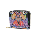 ツモリチサト 二つ折り財布 レディース ブランド 本革 tsumori chisato CARRY 財布 可愛い 小銭入れあり 女性 おしゃれ コンパクト プリント 刺繍 エナメルレザー 羊革 日本製 tcアニマル 折り財布 57936