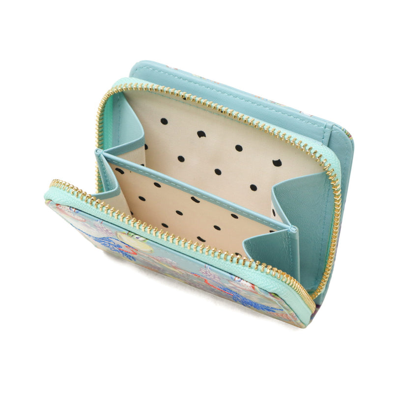 ツモリチサト 二つ折り財布 レディース ブランド 本革 tsumori chisato CARRY 財布 可愛い 小銭入れあり 女性 おしゃれ コンパクト プリント 刺繍 エナメルレザー 羊革 日本製 tcアニマル 折り財布 57936