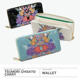 ツモリチサト 長財布 レディース 本革 tsumori chisato CARRY 財布 大容量 ブランド ラウンドファスナー 可愛い 女性 おしゃれ プリント 刺繍 エナメルレザー 羊革 日本製 tcアニマル ラウンド長財布 57937