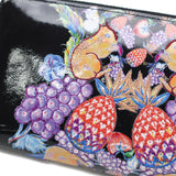 ツモリチサト 長財布 レディース 本革 tsumori chisato CARRY 財布 大容量 ブランド ラウンドファスナー 可愛い 女性 おしゃれ プリント 刺繍 エナメルレザー 羊革 日本製 tcアニマル ラウンド長財布 57937