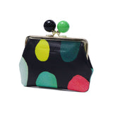 ツモリチサト 小銭入れ コインケース レディース ブランド がま口 本革 tsumori chisato CARRY 財布 かわいい 小銭 牛革 水玉 ドット カラフル コンパクト 日本製 カラフルズームドット がま口小銭入れ 57950