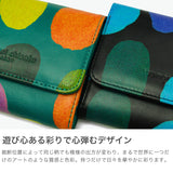 ツモリチサト 二つ折り財布 レディース ブランド 本革 tsumori chisato CARRY 財布 かわいい 大人 二つ折 カード入れ 小銭入れ 牛革 水玉 ドット カラフル 日本製 カラフルズームドット 折り財布 57951
