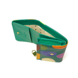 ツモリチサト 二つ折り財布 レディース ブランド 本革 tsumori chisato CARRY 財布 かわいい 大人 二つ折 カード入れ 小銭入れ 牛革 水玉 ドット カラフル 日本製 カラフルズームドット 折り財布 57951