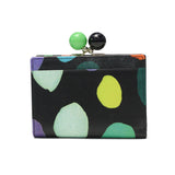ツモリチサト 二つ折り財布 がま口 レディース ブランド 本革 tsumori chisato CARRY 財布 かわいい 大人 二つ折 カード入れ 小銭入れ 牛革 水玉 ドット カラフル 日本製 カラフルズームドット がま口財布 57952