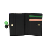 ツモリチサト 二つ折り財布 がま口 レディース ブランド 本革 tsumori chisato CARRY 財布 かわいい 大人 二つ折 カード入れ 小銭入れ 牛革 水玉 ドット カラフル 日本製 カラフルズームドット がま口財布 57952