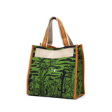 ツモリチサト トートバッグ レディース 布 tsumori chisato CARRY バッグ 軽量 小さめ コンパクト ブランド スクエア おしゃれ かわいい ロゴ トートバッグS プリント 柄 日本製 サボテンと太陽 50785