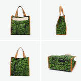 ツモリチサト トートバッグ レディース 布 tsumori chisato CARRY バッグ 軽量 小さめ コンパクト ブランド スクエア おしゃれ かわいい ロゴ トートバッグS プリント 柄 日本製 サボテンと太陽 50785