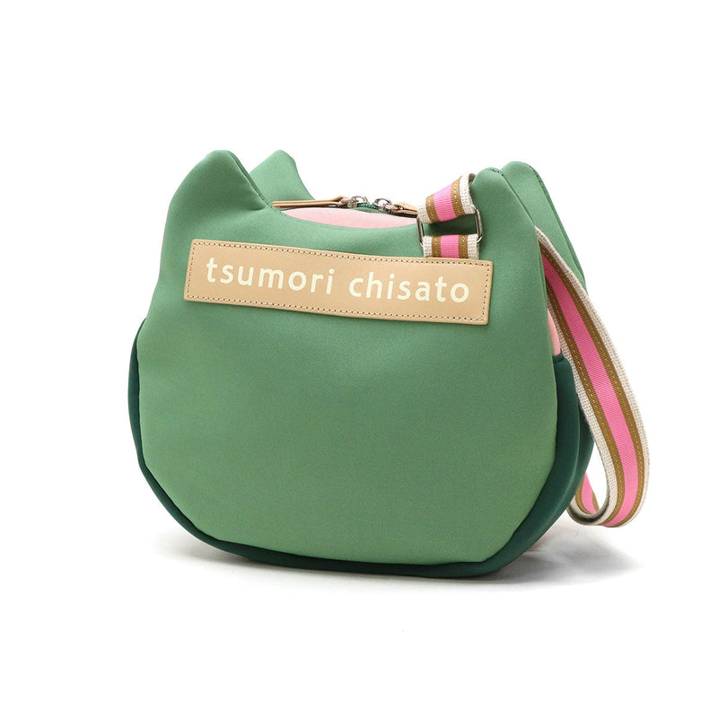 ツモリチサト ショルダーバッグ レディース ブランド 軽量 軽い tsumori chisato CARRY バッグ 猫 斜めがけ 斜めがけバッグ 大人 小さめ ファスナー おしゃれ 可愛い 女性 ネコかおウレタン 50795