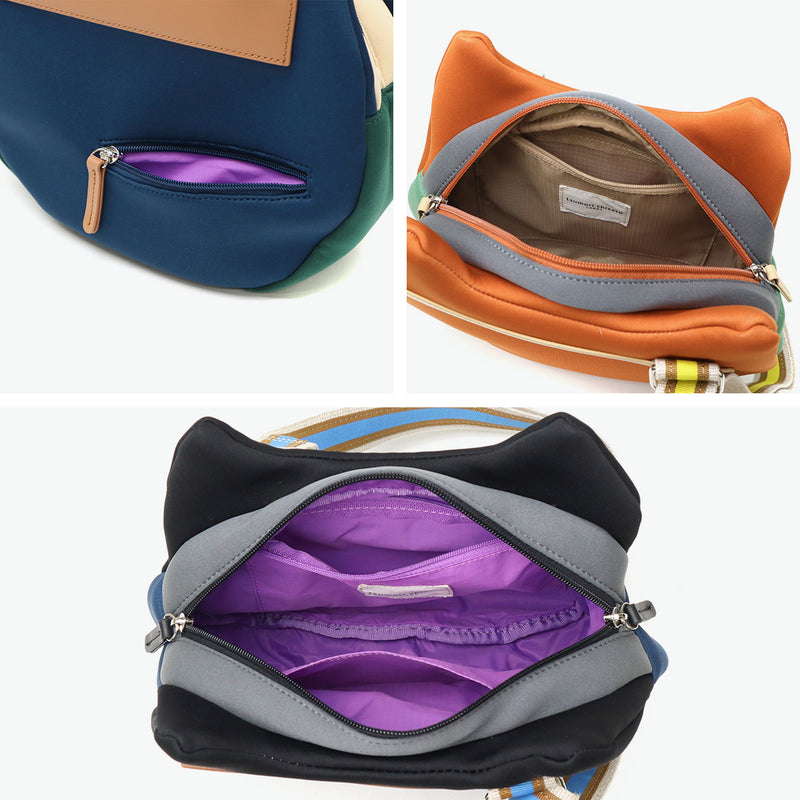 ツモリチサト ショルダーバッグ レディース ブランド 軽量 軽い tsumori chisato CARRY バッグ 猫 斜めがけ 斜めがけバッグ 大人 小さめ ファスナー おしゃれ 可愛い 女性 ネコかおウレタン 50795