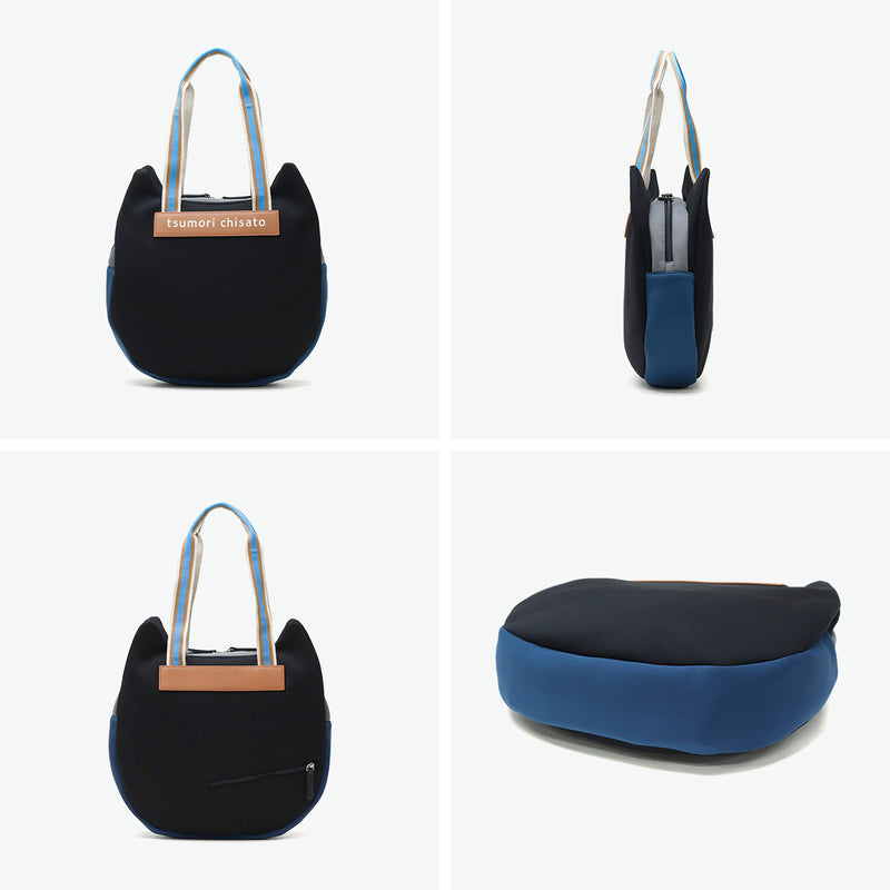 ツモリチサト トートバッグ レディース ファスナー付き tsumori chisato CARRY バッグ ブランド トート 軽量 軽い 猫 大人 おしゃれ 可愛い 肩掛け ネコ型 女性 A4 ネコかおウレタン 50796