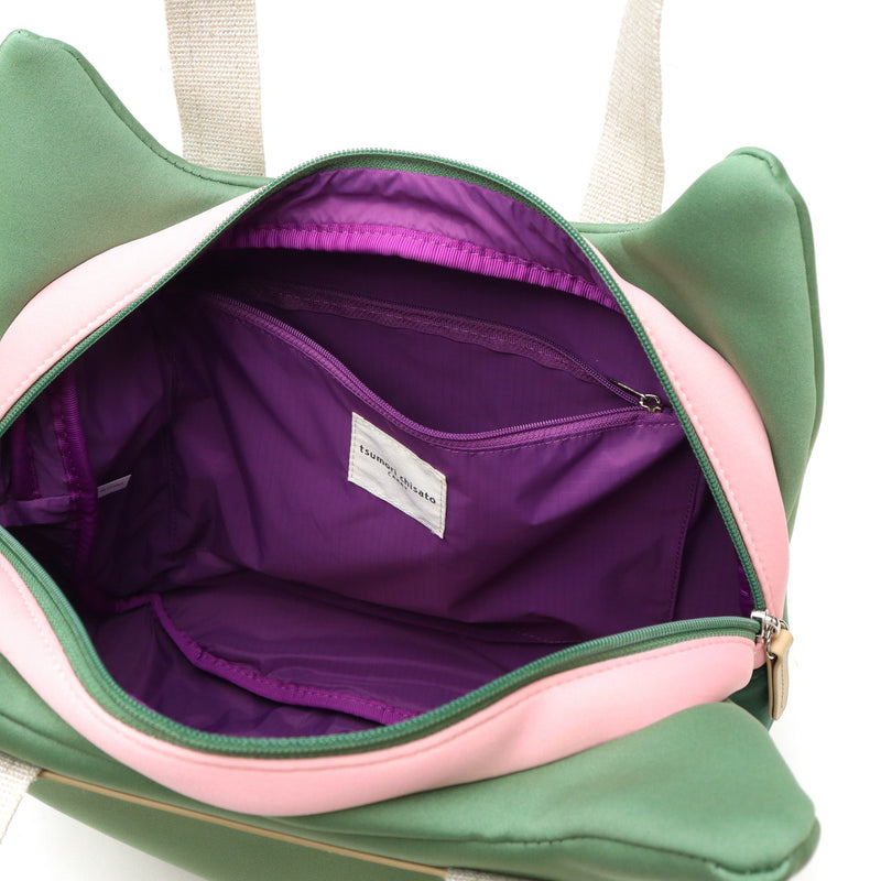 ツモリチサト トートバッグ レディース ファスナー付き tsumori chisato CARRY バッグ ブランド トート 軽量 軽い 猫 大人 おしゃれ 可愛い 肩掛け ネコ型 女性 A4 ネコかおウレタン 50796