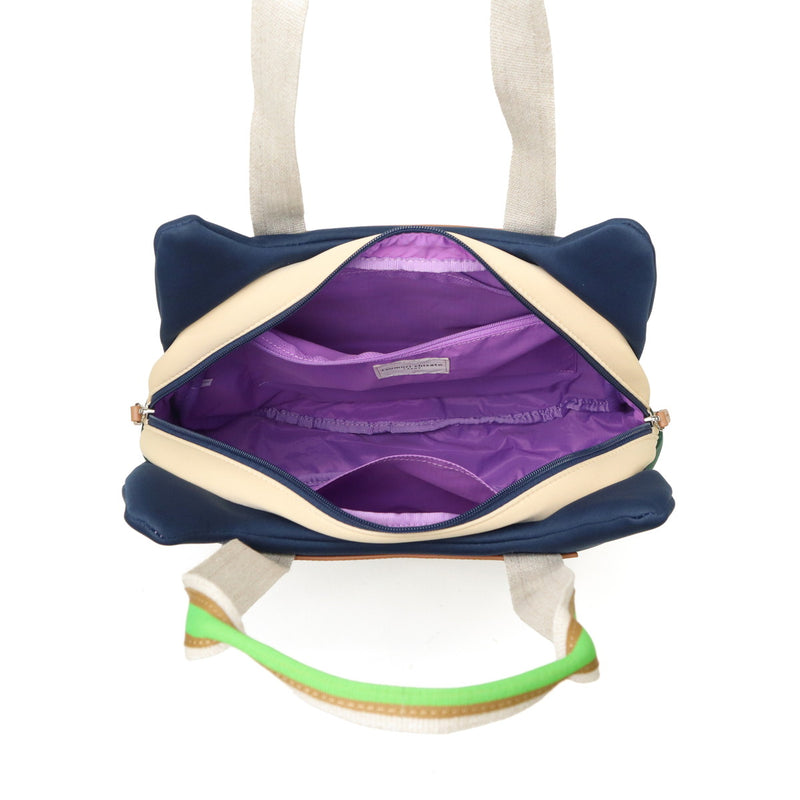 ツモリチサト トートバッグ レディース ファスナー付き tsumori chisato CARRY バッグ ブランド トート 軽量 軽い 猫 大人 おしゃれ 可愛い 肩掛け ネコ型 女性 A4 ネコかおウレタン 50796