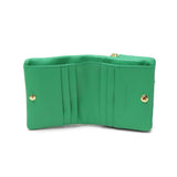 ツモリチサト 二つ折り財布 レディース 財布 小さめ tsumori chisato CARRY ブランド 女性 おしゃれ かわいい ミニ財布 コンパクト 折り財布 二つ折り 猫 ハート 刺繍 ラム革 本革 レザー 日本製 ぷちネコ 57885