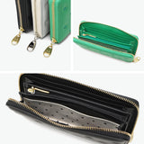 ツモリチサト 長財布 レディース 財布 ラウンドファスナー tsumori chisato CARRY ブランド 女性 おしゃれ かわいい ロングウォレット 大容量 小銭入れ カード 猫 ハート 刺繍 ラム革 本革 日本製 ぷちネコ 57887