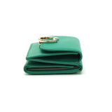 ツモリチサト 三つ折り財布 レディース 革 かわいい ブランド tsumori chisato CARRY 財布 黒 三つ折り レザー 本革 コンパクト 猫 小さめ 小銭入れ ネコおこし ミニ財布 57825