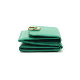ツモリチサト 三つ折り財布 レディース 革 かわいい ブランド tsumori chisato CARRY 財布 黒 三つ折り レザー 本革 コンパクト 猫 小さめ 小銭入れ カード ネコおこし 折財布 57826