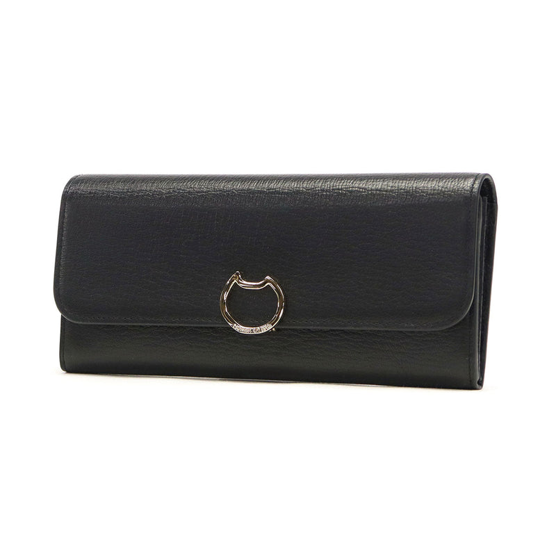 ツモリチサト 長財布 レディース tsumori chisato CARRY 財布 大容量 ブランド かぶせ かわいい 本革 革 レザー 小銭入れ おしゃれ 猫 ネコおこし 57827