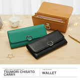 ツモリチサト 長財布 レディース tsumori chisato CARRY 財布 大容量 ブランド かぶせ かわいい 本革 革 レザー 小銭入れ おしゃれ 猫 ネコおこし 57827