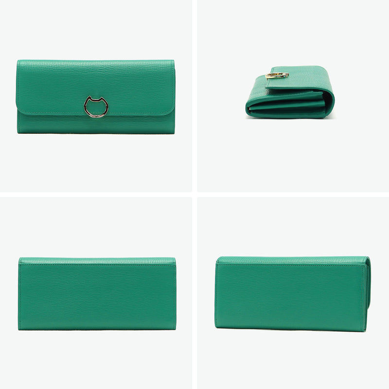 ツモリチサト 長財布 レディース tsumori chisato CARRY 財布 大容量 ブランド かぶせ かわいい 本革 革 レザー 小銭入れ おしゃれ 猫 ネコおこし 57827