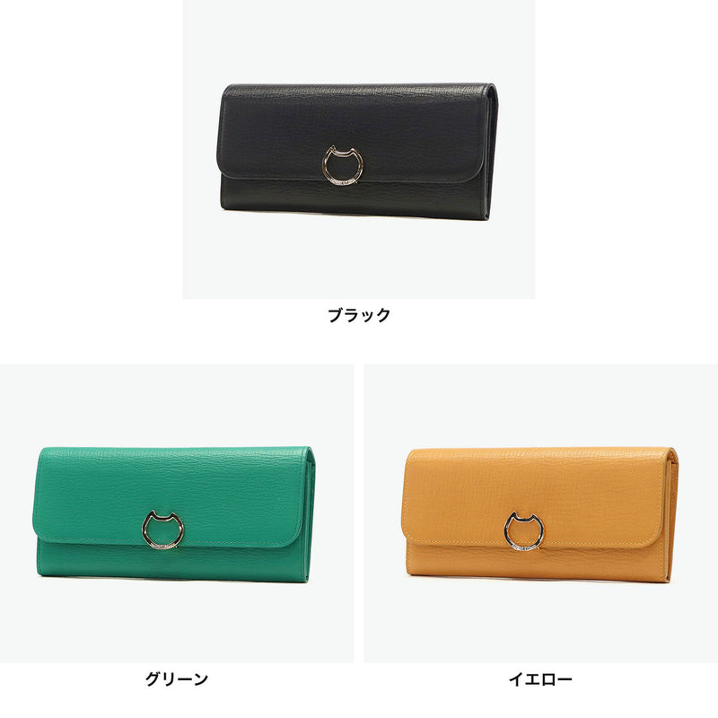 ツモリチサト 長財布 レディース tsumori chisato CARRY 財布 大容量 ブランド かぶせ かわいい 本革 革 レザー 小銭入れ おしゃれ 猫 ネコおこし 57827