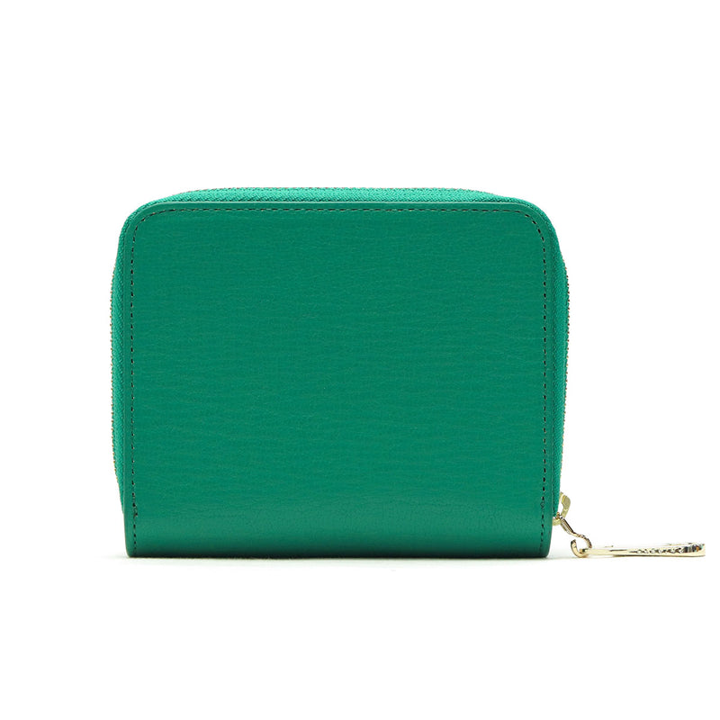 ツモリチサト 二つ折り財布 レディース 札 小銭 ファスナー tsumori chisato CARRY 財布 ブランド 本革 かわいい コンパクト 二つ折り ラウンドファスナー 折り財布 革 レザー 猫 ネコおこし 57828
