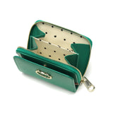 ツモリチサト 二つ折り財布 レディース 札 小銭 ファスナー tsumori chisato CARRY 財布 ブランド 本革 かわいい コンパクト 二つ折り ラウンドファスナー 折り財布 革 レザー 猫 ネコおこし 57828