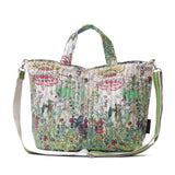 ツモリチサト トートバッグ レディース 大きめ tsumori chisato CARRY バッグ ブランド トート 女性 A4 かわいい 花柄 2WAYバッグ 2WAY ショルダー コットン 綿 おしゃれ キルティング Lサイズ Together 50901