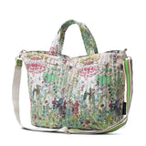 ツモリチサト トートバッグ レディース 大きめ tsumori chisato CARRY バッグ ブランド トート 女性 A4 かわいい 花柄 2WAYバッグ 2WAY ショルダー コットン 綿 おしゃれ キルティング Lサイズ Together 50901