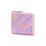 ツモリチサト 財布 レディース コンパクト tsumori chisato CARRY ブランド ミニ財布 本革 革 大人 薄い かわいい 小銭入れ カード 牛革 日本製 L字ファスナー 葉っぱ L字折財布 56000