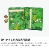 ツモリチサト 二つ折り財布 レディース ブランド tsumori chisato CARRY 財布 がま口 本革 革 大人 かわいい 二つ折 カード入れ 小銭入れ 牛革 葉っぱ がま口折財布 56001