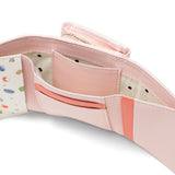 ツモリチサト 三つ折り財布 レディース かわいい ブランド 革 tsumori chisato CARRY 財布 本革 牛革 レザー コンパクト ミニ 小さめ 三つ折り おしゃれ ネコ ミニウォレット 日本製 Cross Emboss ミニ財布 56006