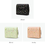ツモリチサト 二つ折り財布 レディース ブランド tsumori chisato CARRY 財布 本革 革 レザー 大人 日本製 小さい 小さめ コンパクト ミニ おしゃれ キラキラ かわいい KiraKira Stone 折り財布 57960