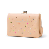 ツモリチサト 二つ折り財布 レディース ブランド tsumori chisato CARRY 財布 がま口 がま口財布 本革 革 レザー 大人 日本製 おしゃれ キラキラ かわいい 二つ折り KiraKira Stone がま口折財布 57961
