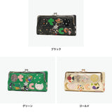 ツモリチサト 財布 長財布 レディース ブランド tsumori chisato CARRY がま口長財布 がま口 がまぐち かわいい 女性 おしゃれ 本革 レザー 猫 ねこ 日本製 贈り物 小銭入れあり tcパッチワーク 57967