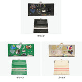 ツモリチサト 財布 長財布 レディース ブランド tsumori chisato CARRY がま口長財布 がま口 がまぐち かわいい 女性 おしゃれ 本革 レザー 猫 ねこ 日本製 贈り物 小銭入れあり tcパッチワーク 57967