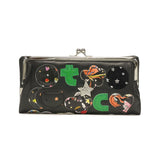 ツモリチサト 財布 長財布 レディース ブランド tsumori chisato CARRY がま口長財布 がま口 がまぐち かわいい 女性 おしゃれ 本革 レザー 猫 ねこ 日本製 贈り物 小銭入れあり tcパッチワーク 57967