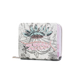 ツモリチサト 財布 二つ折り財布 レディース ブランド tsumori chisato CARRY かわいい ラウンドファスナー 二つ折り 女性 おしゃれ 本革 レザー 日本製 小銭入れあり 花柄 Together ラウンド折財布 57976