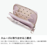 ツモリチサト 財布 二つ折り財布 レディース ブランド tsumori chisato CARRY かわいい ラウンドファスナー 二つ折り 女性 おしゃれ 本革 レザー 日本製 小銭入れあり 花柄 Together ラウンド折財布 57976