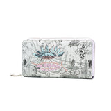 ツモリチサト 財布 長財布 レディース ブランド tsumori chisato CARRY かわいい ラウンドファスナー ラウンド 女性 おしゃれ 本革 レザー 日本製 小銭入れあり 花柄 Together ラウンド長財布 57977