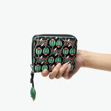 ツモリチサト 二つ折り財布 レディース ブランド tsumori chisato CARRY 財布 本革 レザー かわいい 折財布 小銭入れあり コンパクト 豚革 日本製 ファスナー 花柄 おしゃれ フランソワーズ ラウンド折財布 56010