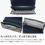 ツモリチサト 長財布 レディース ブランド tsumori chisato CARRY 財布 本革 レザー かわいい かぶせ フラップ ロングウォレット 小銭入れあり 札入れ 牛革 チェック柄 猫 ネコ おしゃれ 大容量 tcチェック 56022