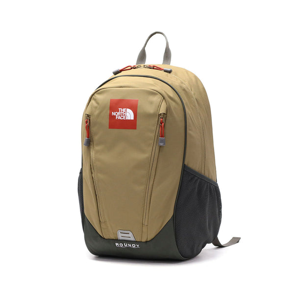 [10% Jualan] [Produk Jepun Asli] Ransel Wajah Utara untuk Sekolah Sekolah Sekolah Sekolah Kanak -kanak North Face Backpack Lightweight Boy Girl Brand Children Black A4 22L Roundy NMJ72358