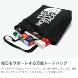 [Genuine Japanese Product] The North Face Eco Bag Foldable Brand THE NORTH FACE Compact Stylish Pouch included Lightweight Lightweight Large Shopping Bag A4 B4 BC Fuse Box Eco Tote NN32328