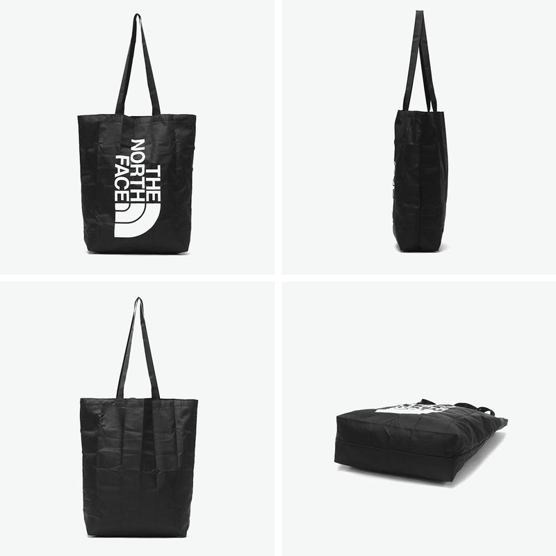 [Genuine Japanese Product] The North Face Eco Bag Foldable Brand THE NORTH FACE Compact Stylish Pouch included Lightweight Lightweight Large Shopping Bag A4 B4 BC Fuse Box Eco Tote NN32328