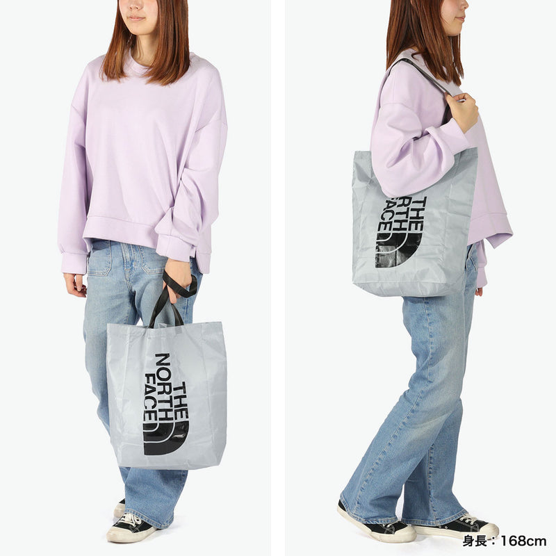 [Genuine Japanese Product] The North Face Eco Bag Foldable Brand THE NORTH FACE Compact Stylish Pouch included Lightweight Lightweight Large Shopping Bag A4 B4 BC Fuse Box Eco Tote NN32328